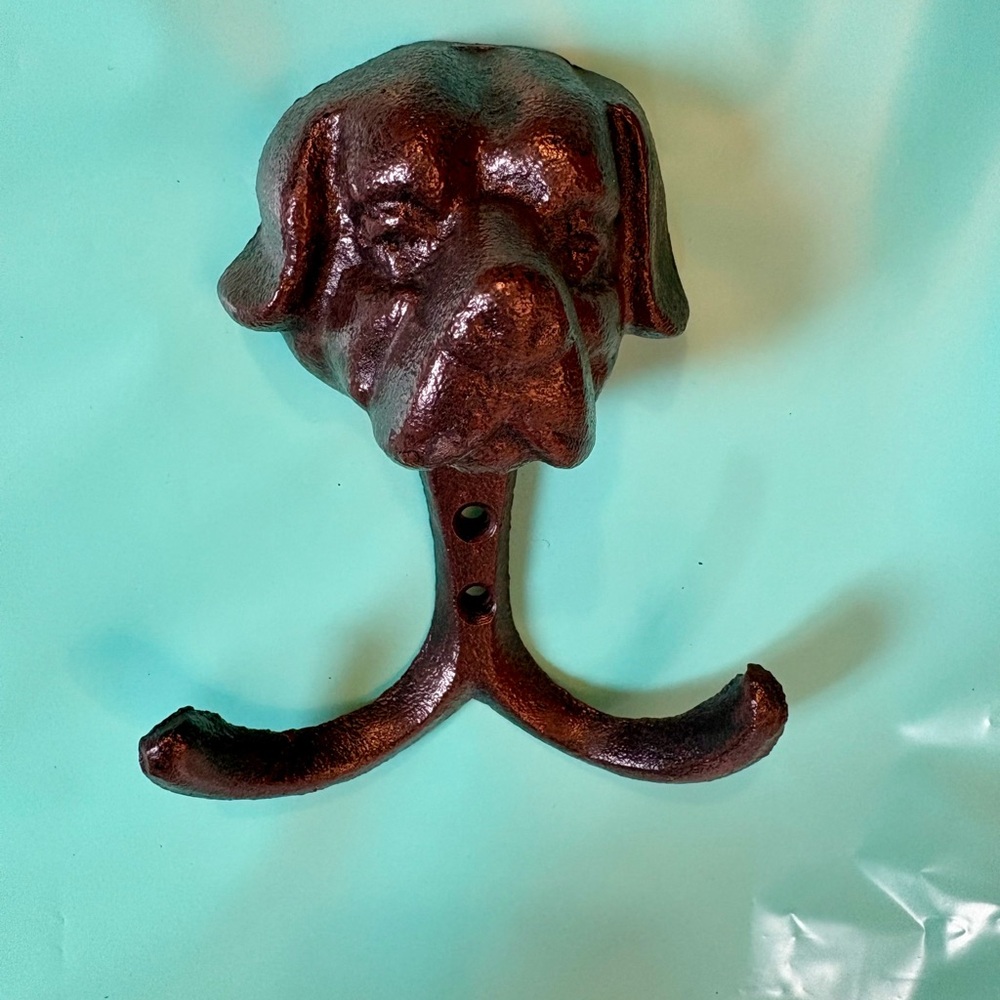 Cast Iron Dog Wall Hook
